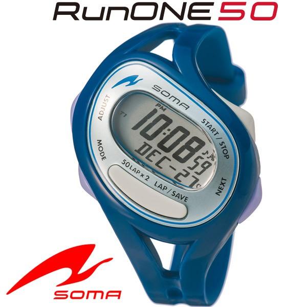 SEIKO（セイコー） ソーマ SOMA ランニングウォッチ RunONE 50 ブルー