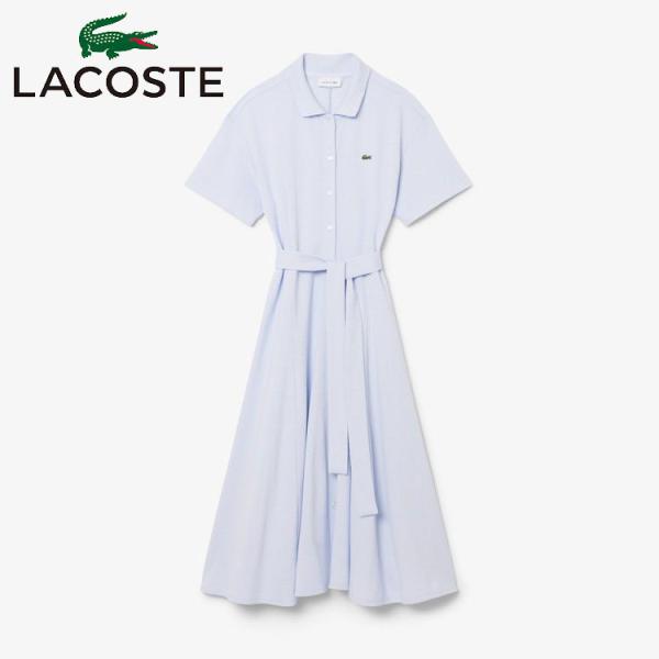 LACOSTE（ラコステ） 鹿の子地シャツドレス レディース EF9621-99-J2G
