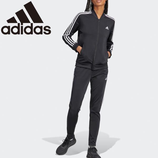 良品/アディダス/トラベルスーツ/イージースーツ/ウォッシャブル/S adidas（アディダス） W 3S トラックスーツ FAN84-IJ8781 レディース