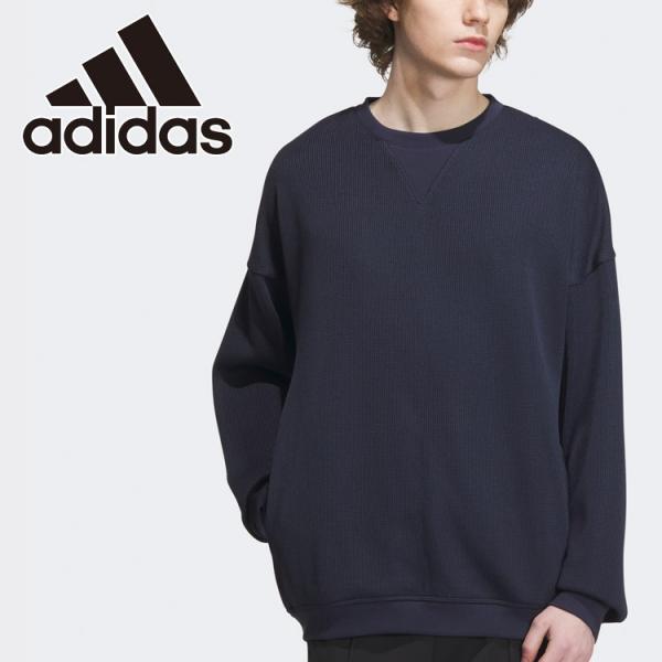 アディダス★中厚手ストレッチ★ニット★セーター【メンズ サイズO（XL）】 adidas（アディダス） セーター ニット adidas Originals ＆ オール