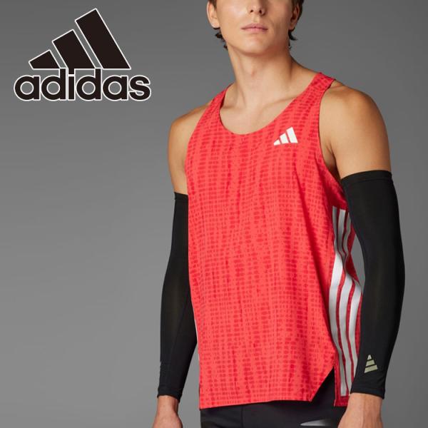adidas アディダス アディゼロ ランニング シングレット JTQ55