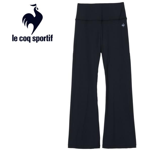 ルコック le coq sportif ルフフォルム ハイライズフレアパンツ LZ5FLP11L-NV00 レディース メール便送料無料