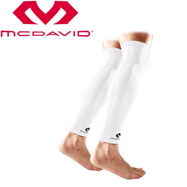 他サイト： マクダビッド パワーレッグスリーブ ロング 2本入 プロテクティブアパレル M6572-WH メール便送料無料 返品不可の商品画像