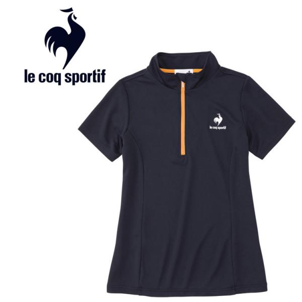LE COQ SPORTIF エコペットハーフジップ半袖シャツ lc4 le coq sportif ルコック ハーフジップシャツ 半袖 メンズ エコ