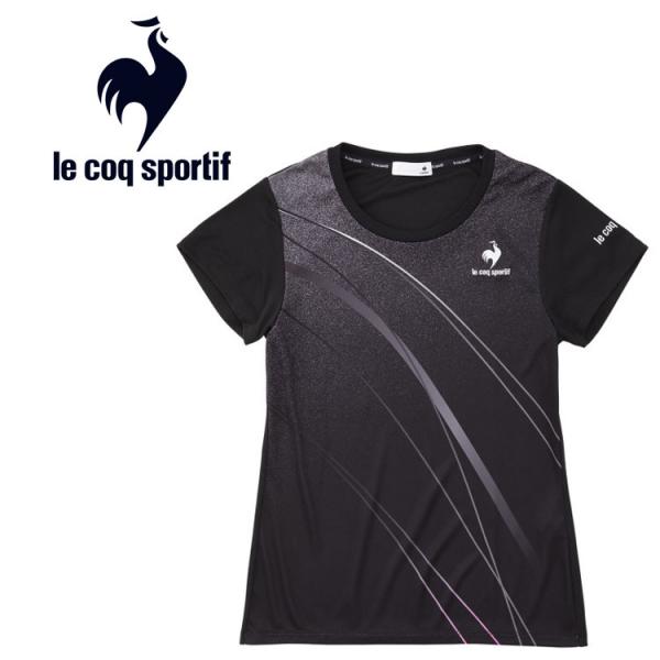 RbN X|eBt le coq sportif ejX TEAM GRAPHIC GAME SHIRT Q[Vc  fB[X QTWTJA93-BLK [֑