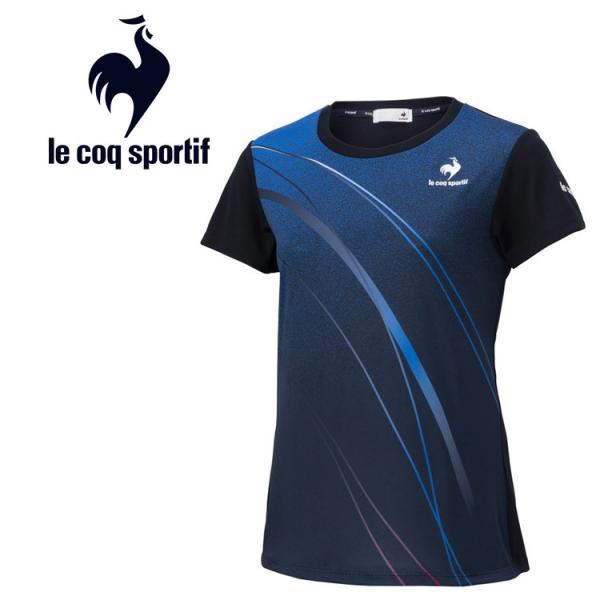 RbN X|eBt le coq sportif ejX TEAM GRAPHIC GAME SHIRT Q[Vc  fB[X QTWTJA93-NVY [֑