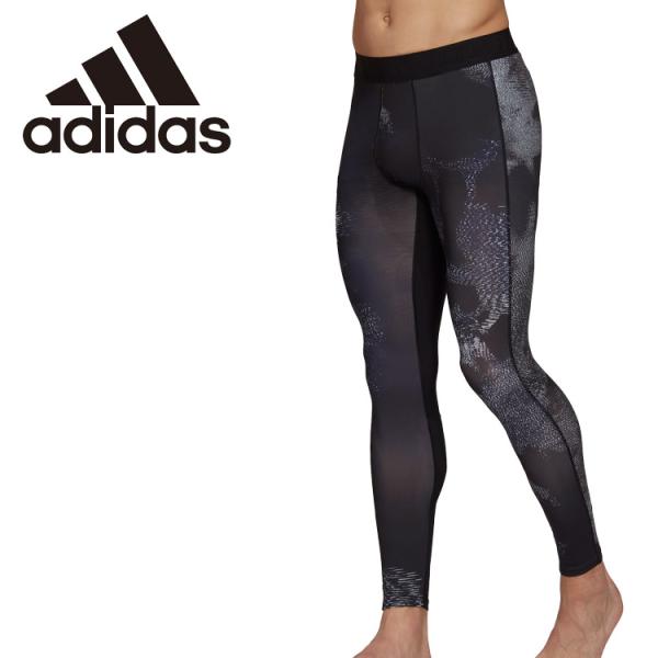 adidas（アディダス） M TF HI ロングタイツ WY074-HJ9924 メンズ