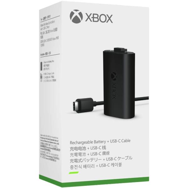 Xbox - Xbox Series X 純正充電バッテリー付き 純正品】Xbox 充電式バッテリー + USB-C ケーブル : EZUセレクト