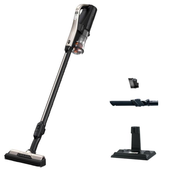 他サイト： 日立 掃除機コードレス スティッククリーナー 軽量 1.1Kg 自走式 LEDライト PV-BL3J ラクかるスティック 日本製 シャンパンゴールド  スタンド付きの商品画像