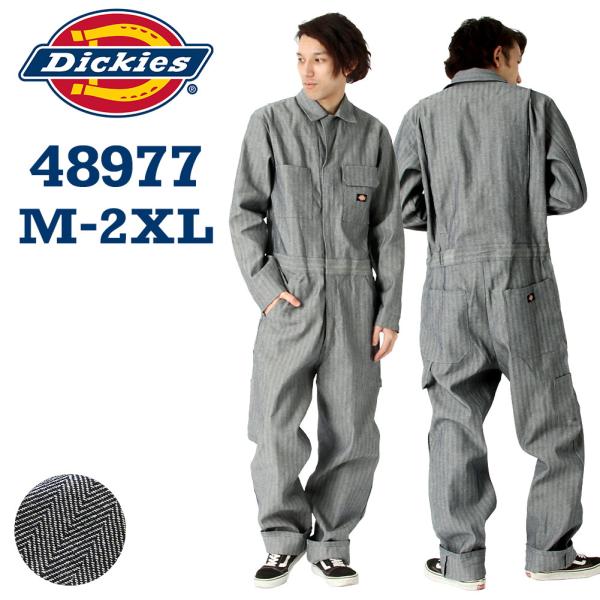 Dickies ディッキーズ つなぎ 長袖 48977 メンズ フィッシャー Dickies ディッキーズ つなぎ 長袖 48977 メンズ フィッシャー