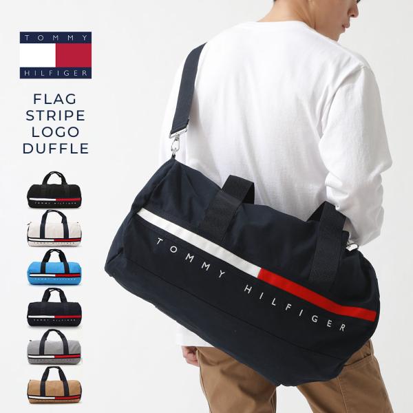 TOMMY HILFIGER トミーヒルフィガー ボストンバッグ 大容量 軽量 TOMMY HILFIGER トミーヒルフィガー ボストンバッグ 大容量 軽量