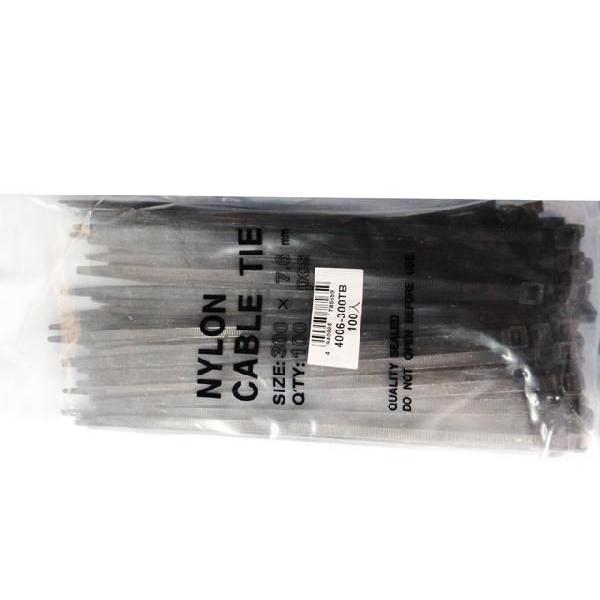 コンベックスバンド黒100本入 1C/S5000 300×7.5 4006-300TB 