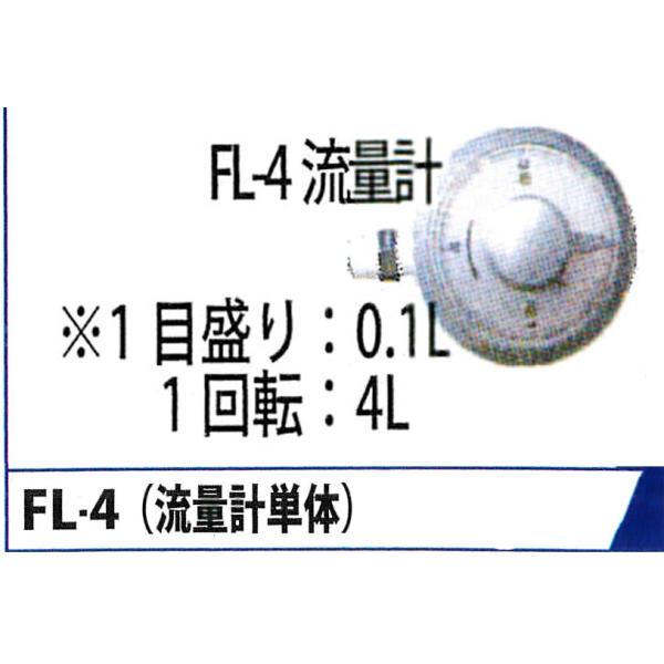 MTO オイルバケットポンプ用流量計（流量計単品） FL-4 : ファクトリー