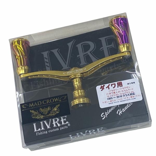 リブレ LIVRE スクイッドマニア MAD CROW オーロラピンク - リール リブレ LIVRE スクイッドマニア MAD CROW オーロラピンク - リール