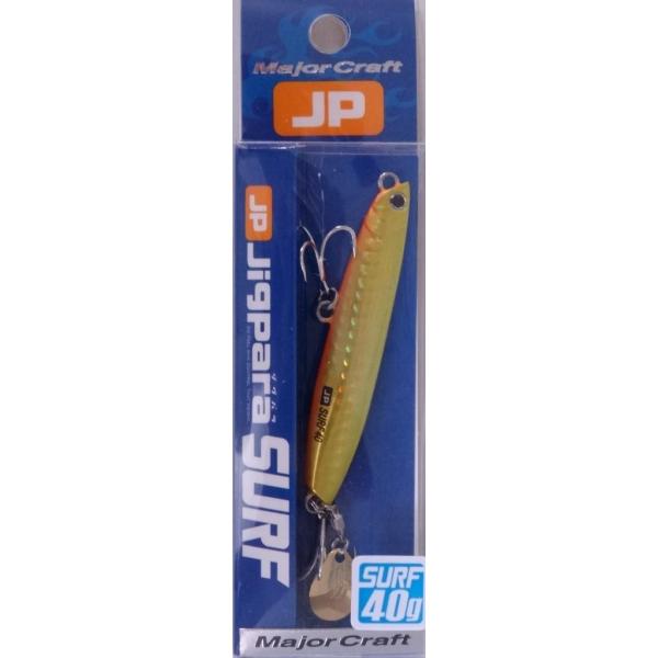 メジャークラフト ジグパラ サーフ 40g #50 ヒラメゴールド 799222