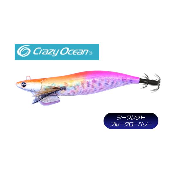 クレイジーオーシャン ティップランナー 3.0号 25g 08 オレンジピンク/マーブル 314064 ティップラン