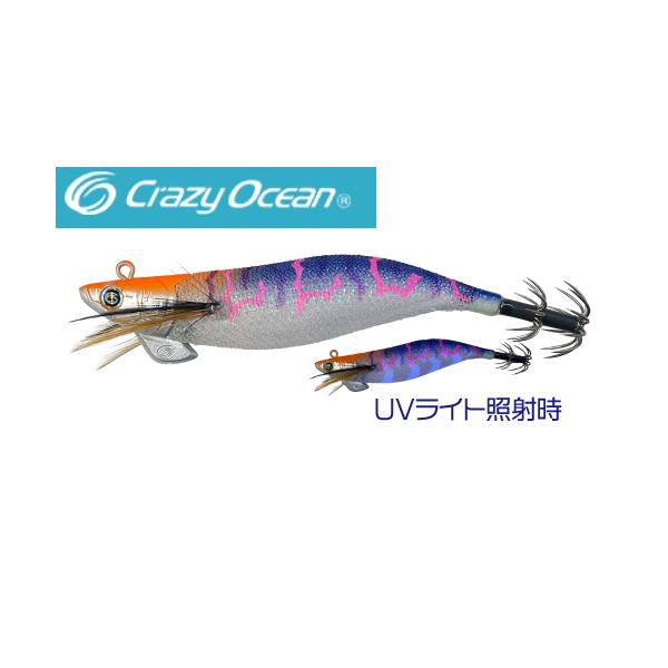 クレイジーオーシャン ティップランナー ドリフト 3.0号 21g 11 マジカルケイムラ/クリア 000481 ティップラン
