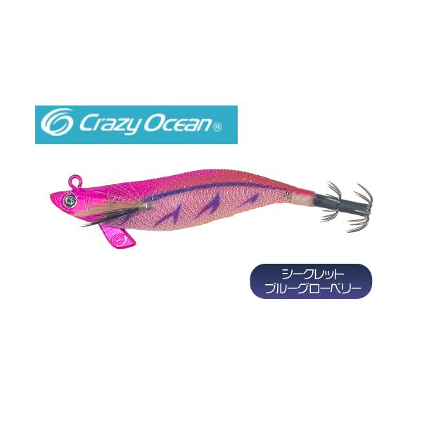クレイジーオーシャン ティップランナーチビ Chibi 2.5号 14g 18 トロピカルピーチ/クリアピンクUV 000566 ティップラン