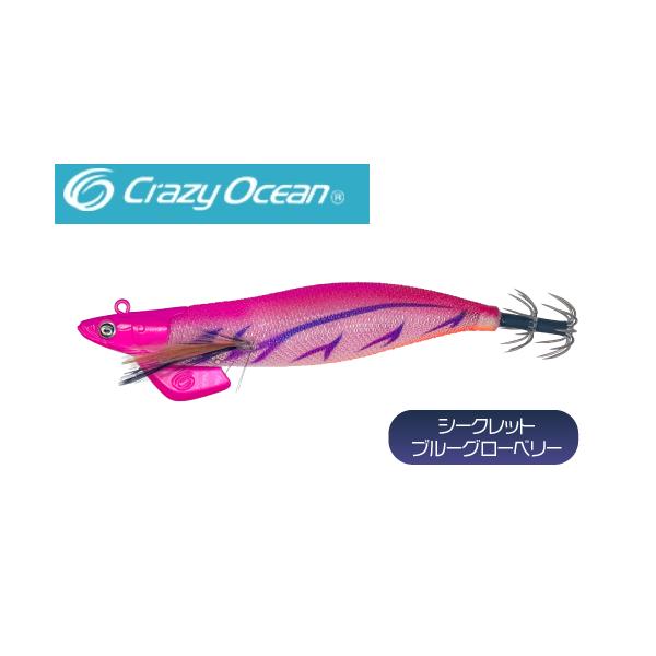 クレイジーオーシャン ティップランナー 3.0号 25g 18 トロピカルピーチ/クリアピンクUV 000597 ティップラン