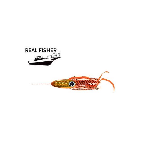 リアルフィッシャー 烏賊ラバ 120g アカキン 500160 : フィッシング