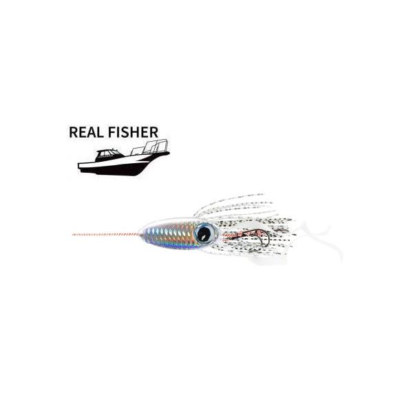 リアルフィッシャー 烏賊ラバ 150g フルシルバー 500337