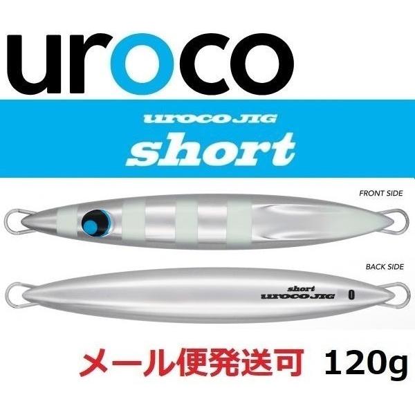 UROCO ウロコジグ ショート 120g 013GUV アルミシルバー/ゼブラ UROCO ウロコジグ ショート 120g 013GUV アルミシルバー/ゼブラ