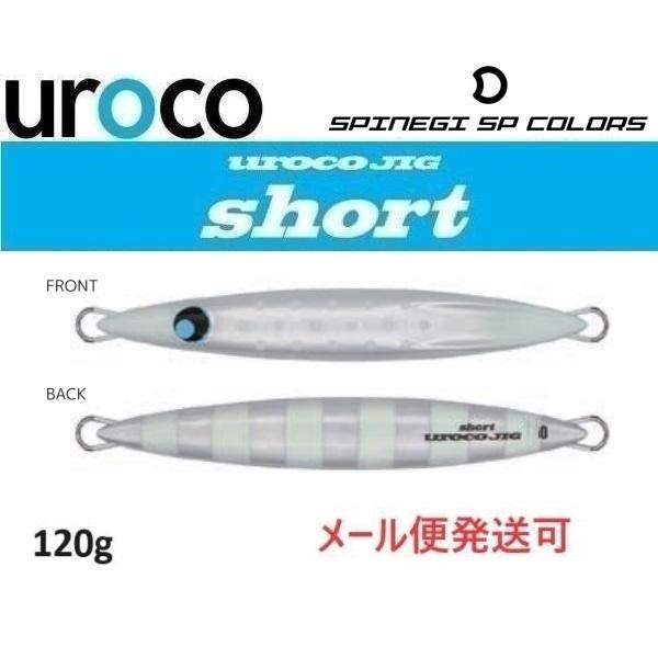 UROCO ウロコジグ ショート 120g 255BG シェルシルバー/BGドット UROCO ウロコジグ ショート 120g 255BG シェルシルバー/BGドット
