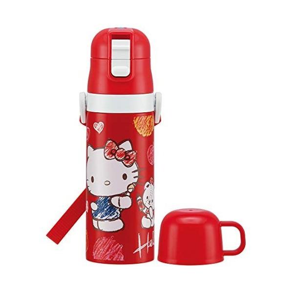 離島不可 スケーター ハローキティ スケッチ サンリオ 2way ロック付ワンプッシュダイレクト ステンレスボトル Skdc4 470ml 直飲み 水筒 フリーシッピングfieldstore 通販 Yahoo ショッピング