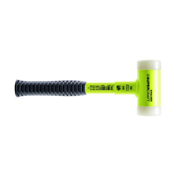 手によくなじむゴムのグリップがついたスティール製のハンドルです。 細かい鉄のボールが入った無反動ハンマーです。実感のできる無反動感で手首の負担が軽減されるとともに打撃力が全て対象物に伝わるので疲れません。インサートは堅牢なナイロン製で交換も...