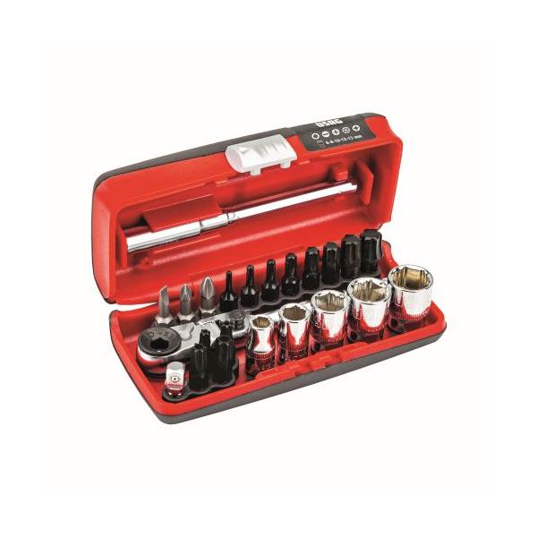 仕様・規格・セット点数：23点・ケースサイズ：120x60x30mmセット内容・付属品・特殊形状のXグリップ付き六角ソケット：6、8、10、12、13mm対応・X-Gripビット：2、2.5、3、4、5、6、7、8mm対応・ビット：-0.5...