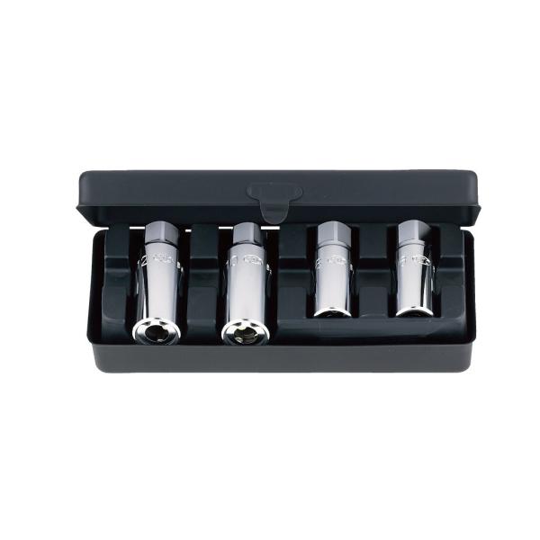 京都機械工具 KTC 12.7sq.スタッドボルトリムーバーセット 4コ組