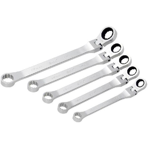 DEEN 新型ラチェットメガネレンチ 5PC SET（DNM05FGWSET） : Factory 