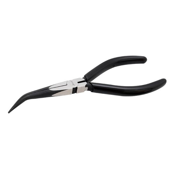 プライヤーの先端からジョイント部分にかけてピンセットのように極限まで薄く、細く仕上げることにより従来のプライヤーやペンチでは困難だった、奥まった箇所へのアクセスや繊細な作業に適しています。全長：146mm先端：1.2×1.8mmバネ付き