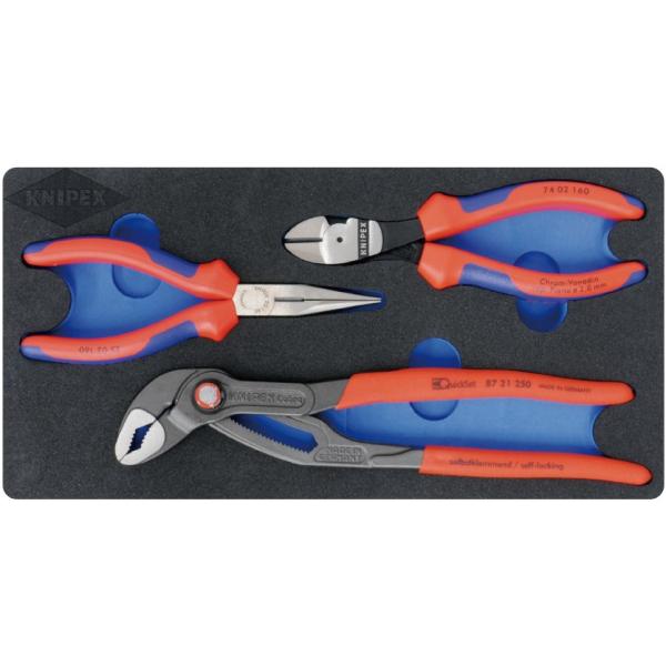 TONE ツールバッグ BG1 ニッパー ラジオペンチ プライヤー セット KNIPEX コブラ・ラジオペンチ・ニッパー3PCセット（KNI031SET