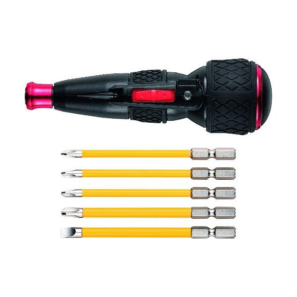 VESSEL 充電ドライバー 電ドラボール ビット5PCセット : Factory Gear