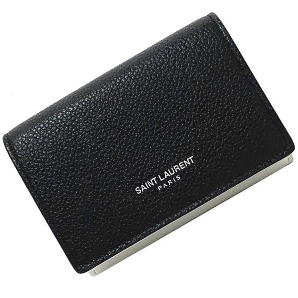 SAINT LAURENT 三つ折り財布 ホワイト 楽天市場】サンローラン パリ 財布 タイニーウォレット レザー