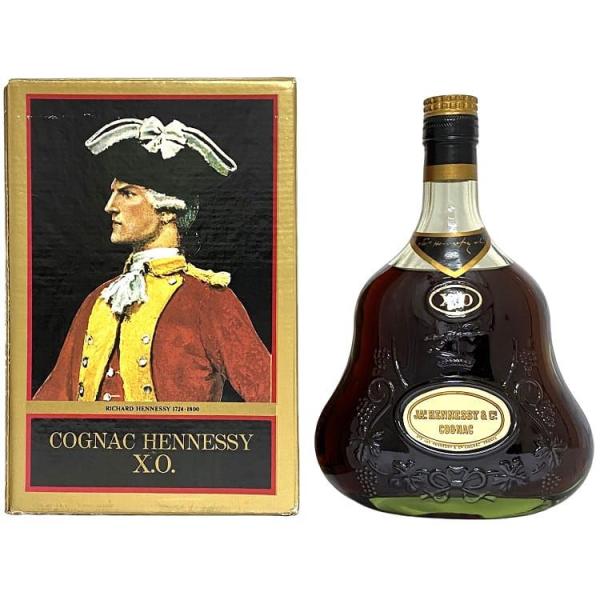 ヘネシー XO COGNAC HENNESSY 金キャップ グリーンボトル ブランデー 未開封 未開栓 内容量 700ml