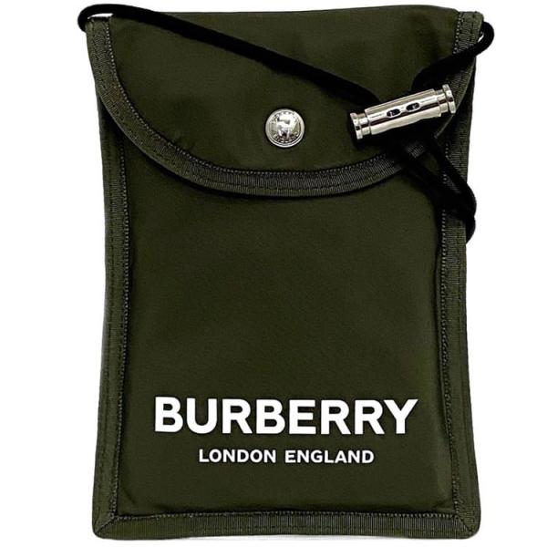 BURBERRY バーバリー サコッシュ ショルダーバッグ カーキグリーン 美