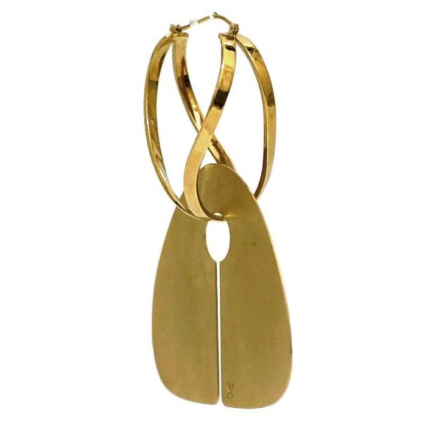 LOUIS VUITTON ゴールド ピアス(片耳用) LOUIS VUITTON ルイ ヴィトン 片耳 ピアス ゴールド MP2254 美品