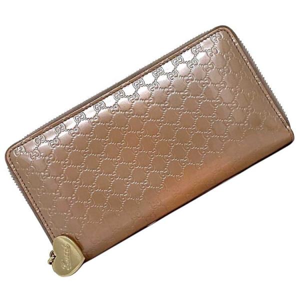 レア美品✨グッチ◇マイクロシマフラップ長財布　スーキー　ゴールド金具ローズピンク レア美品✨グッチ◇マイクロシマフラップ長財布 スーキー
