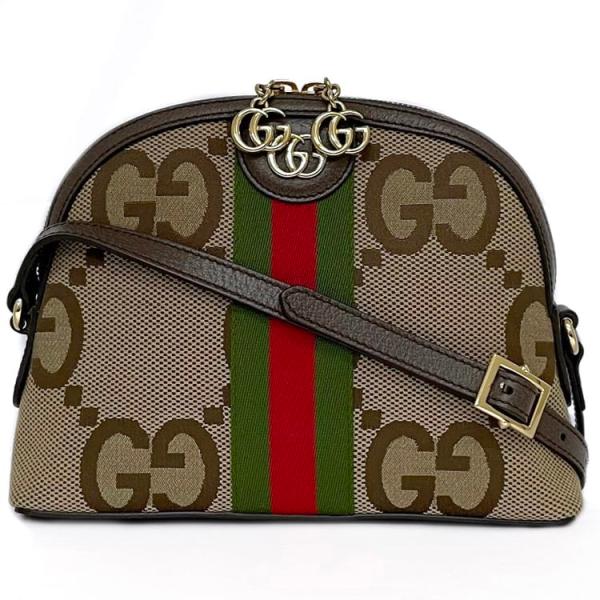 GUCCI（グッチ） ショルダーバッグ ベージュ ブラウン シェリー