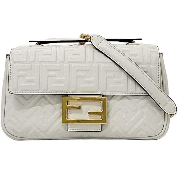 FENDI（フェンディ） ショルダーバッグ バゲット チェーン ミディ f