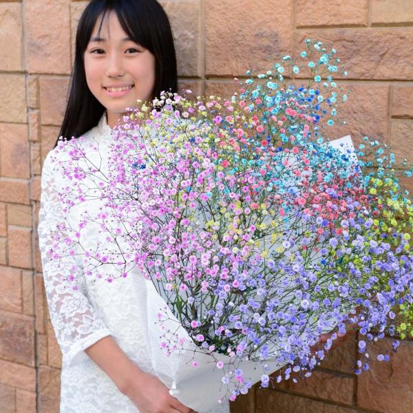 プレミアムふわふわブーケ ロマンチック かすみ草 10本 かすみ草 染めかすみ草 Buyee Buyee 日本の通販商品 オークションの代理入札 代理購入