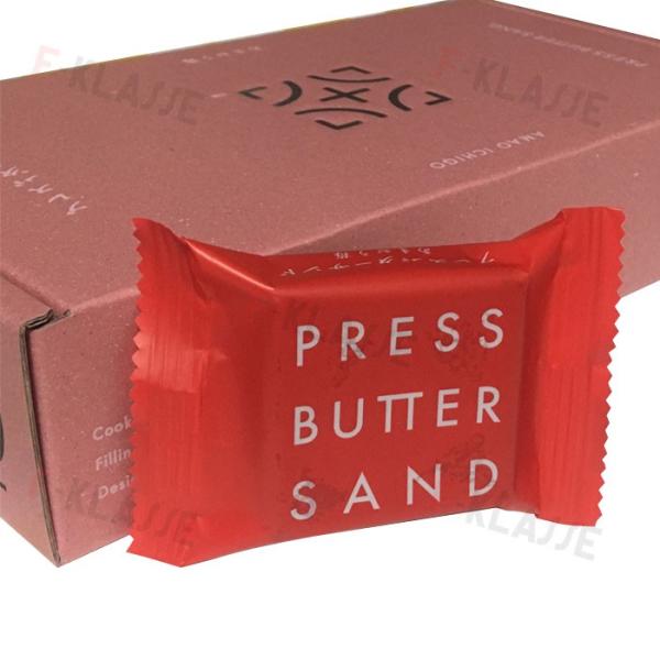 プレスバターサンド あまおう苺 9個入り PRESS BUTTER SAND クッキー 焼き菓子  ショップ袋付き