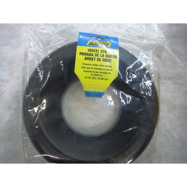 ■外径166mm×内径78.5〜120mm(テーパー)■厚さ43mmプラスチック製のトレーラージャッキホイールロックです。リング形状でトレーラージャッキのホイールを上に載せてホイールが転がらないように固定します。