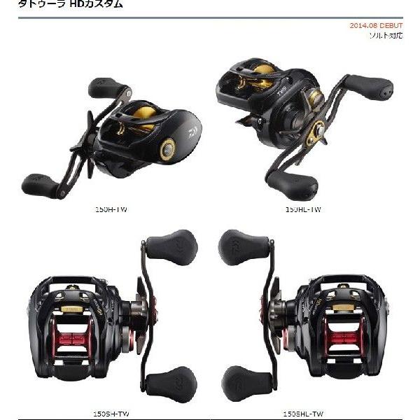 DAIWA（ダイワ） DAIWA TATULA HDカスタム 150SH-TW 右ハンドル ベイト