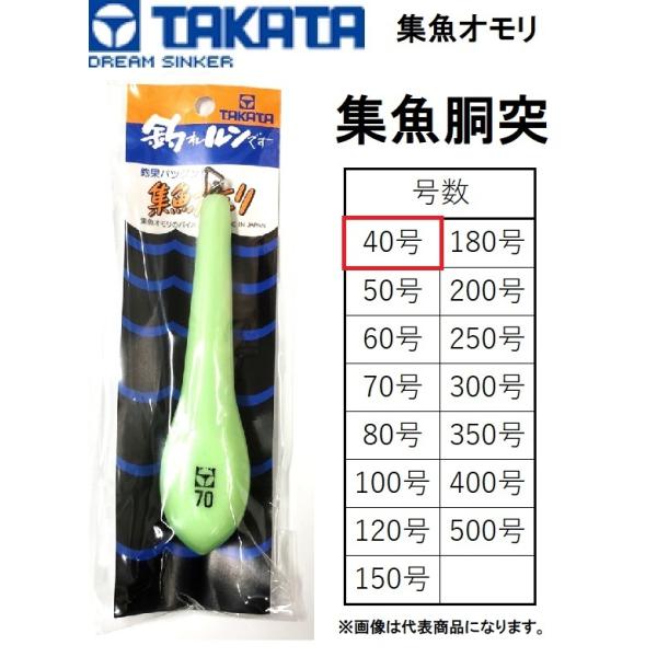 送料無料お手入れ要らず タカタ TAKATA 集魚オモリ 集魚胴突 40号 鉛 オモリ ナマリ 集魚 胴突 釣り ブリ タイ アジ イサキ 船釣対象魚 フィッシング メール便対応 プロマリン PRO MARINE SR2G-25 夜光シンカー六角 25号 仕掛けウキ うき おもり 仕掛け 釣り 浜田商会