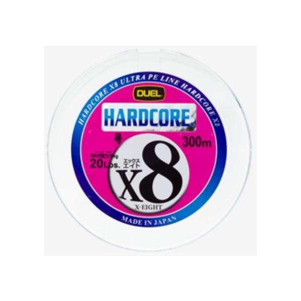 DUEL（デュエル） ハードコアX8 300m 0.8, 1, 1.2, 1.5, 2, 2.5, 3, 4