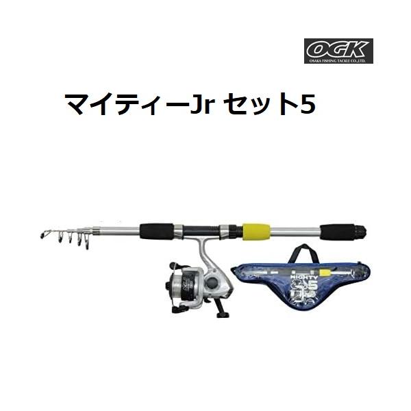 メーカー ： OGK/大阪漁具 商品名 ：マイティーJr セット 5 レッド,ブルー 1.65m FS209R FS209B種類：振出竿品番：FS209全長 ： 1.65m仕舞寸法：44cm継数：5本先径  ： 1.9 mm元径： 14.5...
