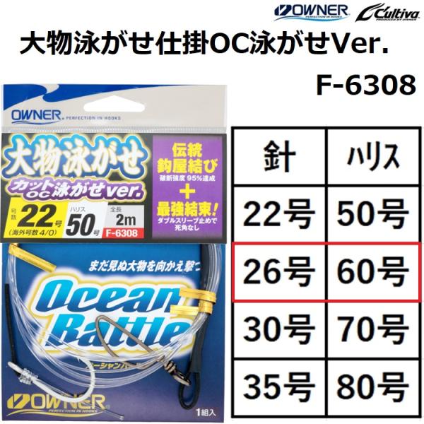 C'ultiva（カルティバ） オーナー/OWNER 大物泳がせ仕掛OC泳がせVer